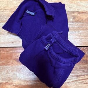 SKIMS Women's Purple Sweat Set